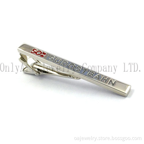 Custom Made Mirror Polished Tie Clip (OATC0046)